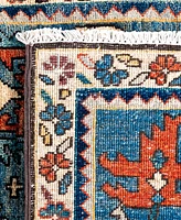 Adorn Hand Woven Rugs Serapi M1999 2'7"x9'8" Runner Area Rug