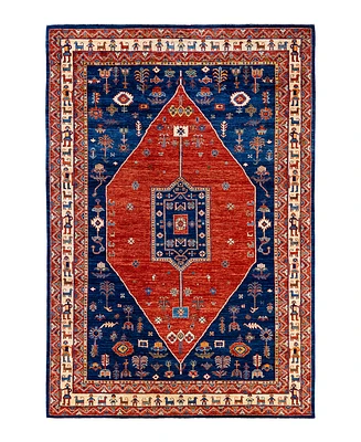 Adorn Hand Woven Rugs Serapi M1999 6'6"x9'8" Area Rug