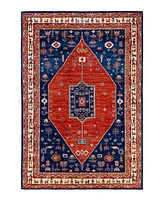 Adorn Hand Woven Rugs Serapi M1999 6'6"x9'8" Area Rug