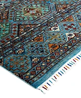 Adorn Hand Woven Rugs Tribal M1999 9'1"x12'7" Area Rug