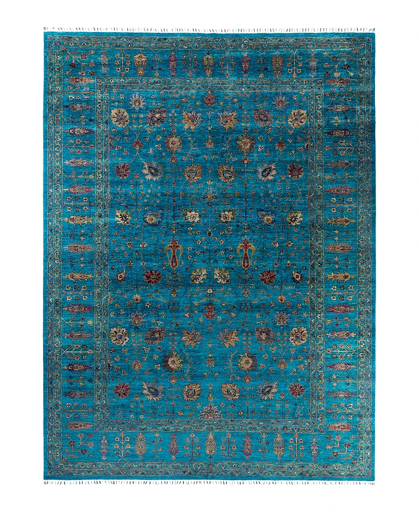 Adorn Hand Woven Rugs Tribal M1999 8'10"x12' Area Rug