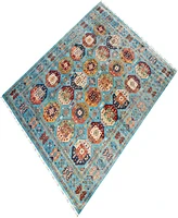 Adorn Hand Woven Rugs Tribal M1999 8'2"x10'4" Area Rug