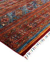 Adorn Hand Woven Rugs Tribal M1999 8'11"x11'10" Area Rug