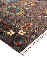 Adorn Hand Woven Rugs Tribal M1999 9'1"x12'6" Area Rug