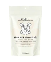 Dna Pet Goat Milk Chew Sticks for Dogs Supplement - High Protein, Beef Collagen, Cheese & Probiotics