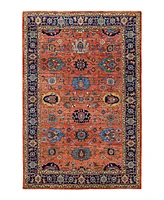 Adorn Hand Woven Rugs Serapi M1999 5'11"x9'1" Area Rug