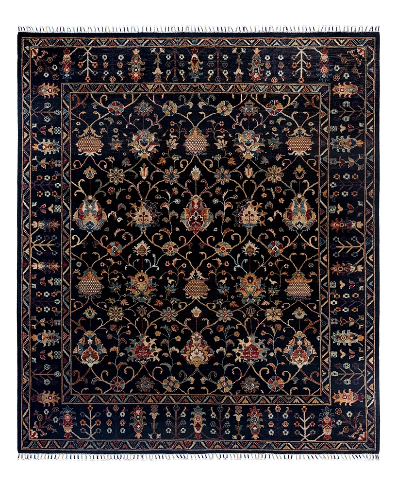 Adorn Hand Woven Rugs Tribal M1999 8'1"x9'5" Area Rug