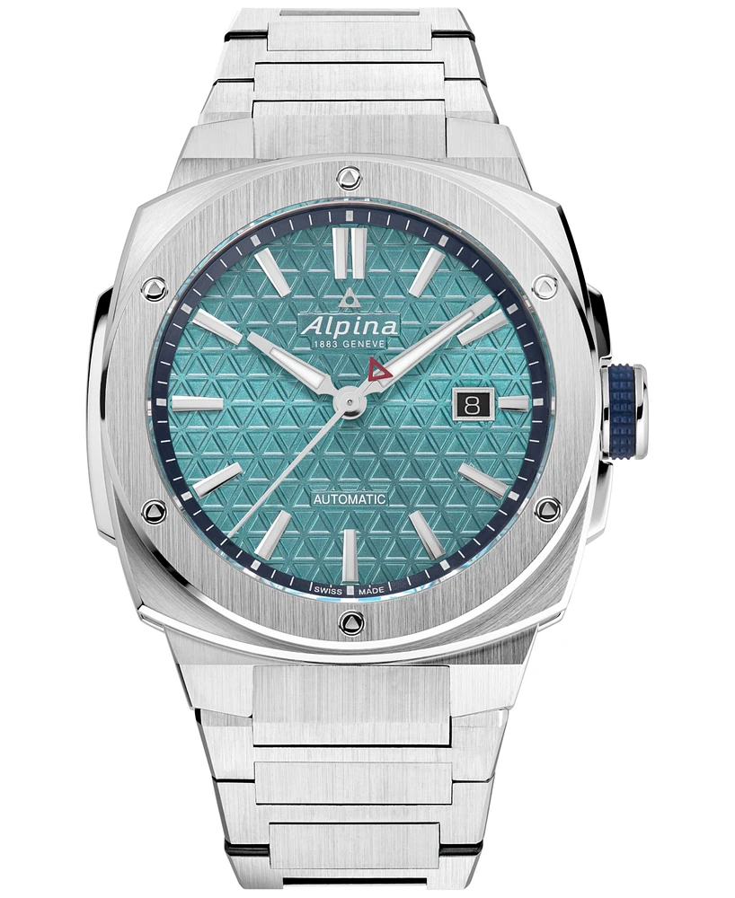 Alpina Men's Swiss Automatic Alpiner Extreme Stainless Steel Bracelet Watch 41mm