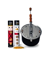 Wabash Valley Farms Holiday Movie Night Popcorn Set, 3 Piece