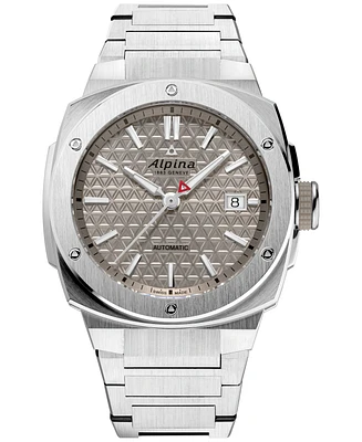 Alpina Men's Swiss Automatic Alpiner Extreme Stainless Steel Bracelet Watch 39mm