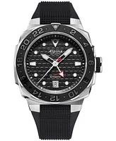 Alpina Men's Swiss Automatic Seastrong Extreme Black Rubber Strap Watch 39mm
