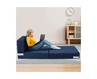gaomon Folding Sofa Bed, Foldable Couch Bed with Pillow, Convertible Sleeper Chair Folding Sofa Mattress