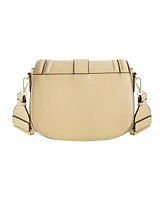 True Religion Saddle Bag with Gold Hardware