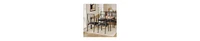 gaomon Dining Table Set for 4, Kitchen with Upholstered Bench, Room 4