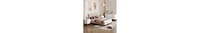 Dresser For Bedroom, Large 6 Drawer Organizer With Golden Metal Handle And Legs, Modern Chest Of Drawers, Closet, Hallway, L