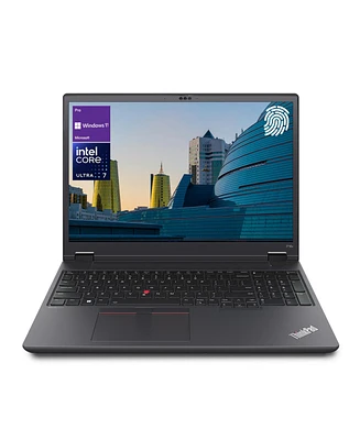 Lenovo ThinkPad P16v 16" Business Traditional Laptop Intel Core Ultra 7 155H 16GB Ram Intel Arc Graphics 512GB Ssd Storage Windows 11 Pro Fhd+ 60Hz