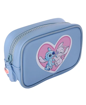 Disney Stitch & Angel Camera Bag Shaped Cosmetic Bag for Travel