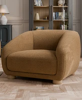 Furniture of America 42" Waxley Chemille Sloped Arm Chair