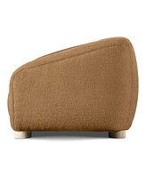 Furniture of America 42" Waxley Chemille Sloped Arm Chair