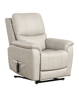 Furniture of America 36" Moonrise Artificial Leather Power Recliner Lift Chair