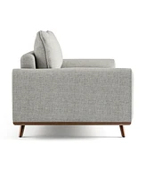 Furniture of America 83" Kasi Round Arm Sofa