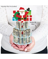 Big Dot of Happiness Assorted Merry Christmas - Diy Holiday Money Holder Gift - Cash Cake - Set of 3