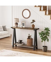 gaomon Farmhouse Console Table