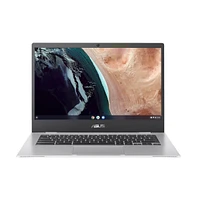 Asus 14" CX1 Chromebook Intel Celeron N4500 8GB Ram 64GB Ssd Storage - Transparent Silver