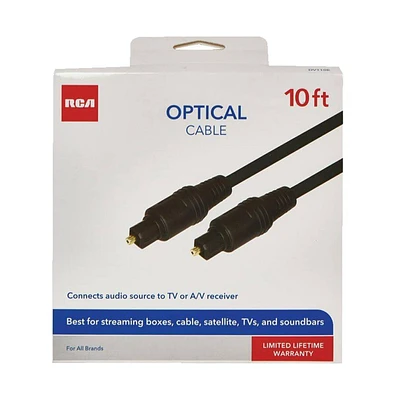 Rca 10 Ft. Optical Cable