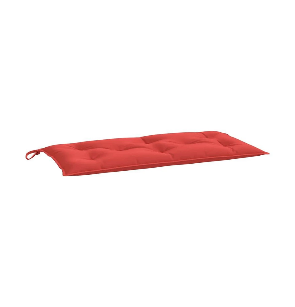 vidaXL Garden Bench Cushion Red 39.4"x19.7"x2.8" Oxford Fabric