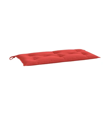 vidaXL Garden Bench Cushion Red 39.4"x19.7"x2.8" Oxford Fabric