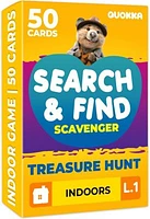 Quokka Scavenger Hunt Cards For Kids Ages 4 8 Educational Party