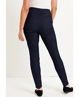 June + Vie Plus Size June + Vie Contour Denim Skinny Jean