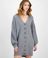 French Connection Women's Vhari Ribbed Button-Down Sweater Dress