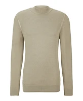 Boss by Hugo Boss Men's Mock-Neck Silk Sweater