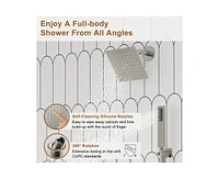 Casainc Digital Display Single Handle 1-Spray Thermostatic Dual Shower Faucet