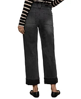 Sanctuary Women's Luna Mid-Rise Skinny Cuffed Jeans