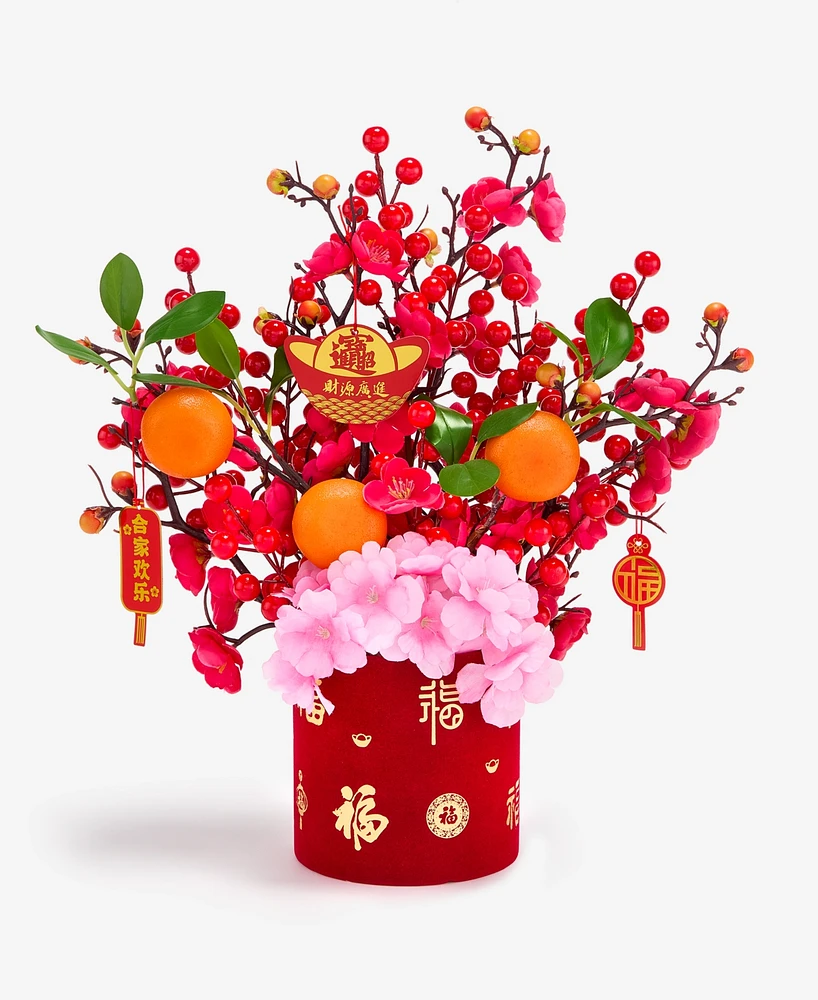 Holiday Lane Lunar New Year Orange Centerpiece, Exclusively at Macy's