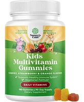 Nature's Craft Kids Multivtamins Gummies, Assorted Fruit Flavors, Nature's Craft, 180ct