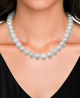 Cultured Freshwater Baroque Pearl (11-12mm) Graduated 17-1/2" Strand Necklace