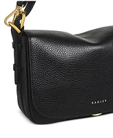 Radley London Graffton Street Small Leather Flapover Crossbody