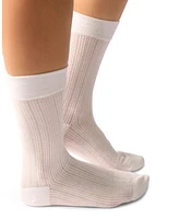 Belle & Bloom Women's Go For It Classic Ribbed Socks