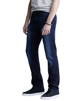 Men's Straight Six Five-Pocket Fleece Jeans