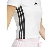 adidas Women's Essentials Slim-Fit Short-Sleeve Baby T-Shirt
