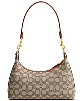 Coach Juliet 25 Signature Textile Jacquard Shoulder Bag