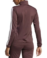 adidas Women's Tricot 3-Stripes Track Jacket