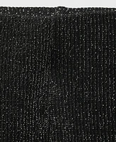 Mango Women's Lurex-Knit Flared Pants