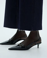 Mango Women's Catherin Culotte High-Rise Jeans