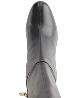 Karl Lagerfeld Paris Women's Vani Almond toe Heeled Boots