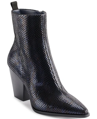 Karl Lagerfeld Paris Women's Keslyn Western Pointy Toe Boots